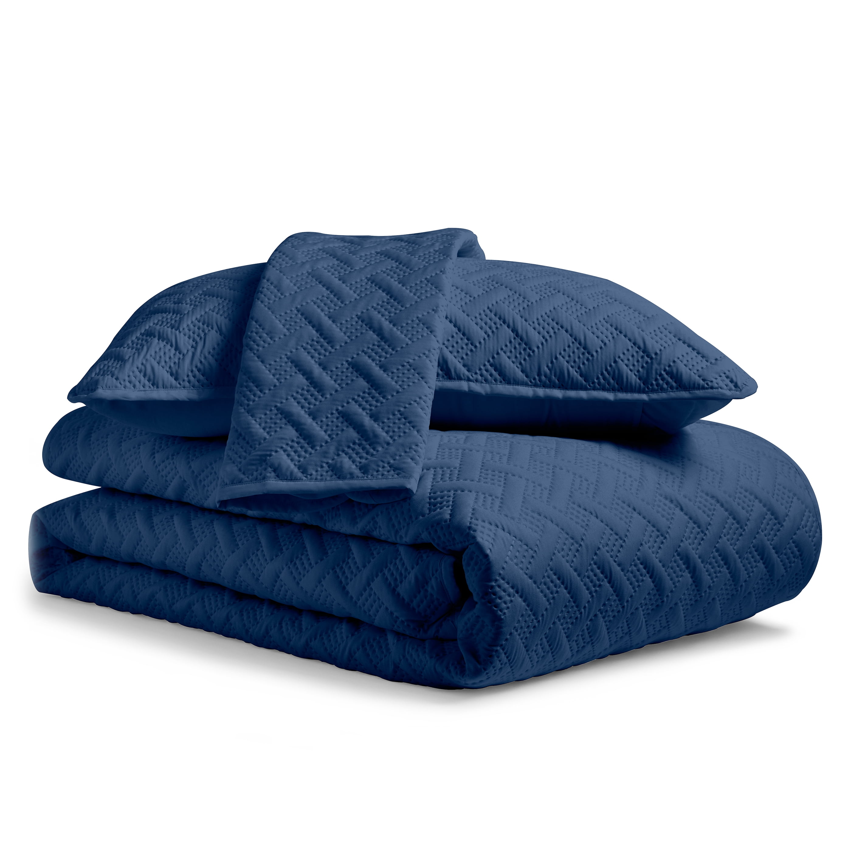 Cosy House Collection Luxury Bamboo 3Piece Quilt Set Ultra Soft