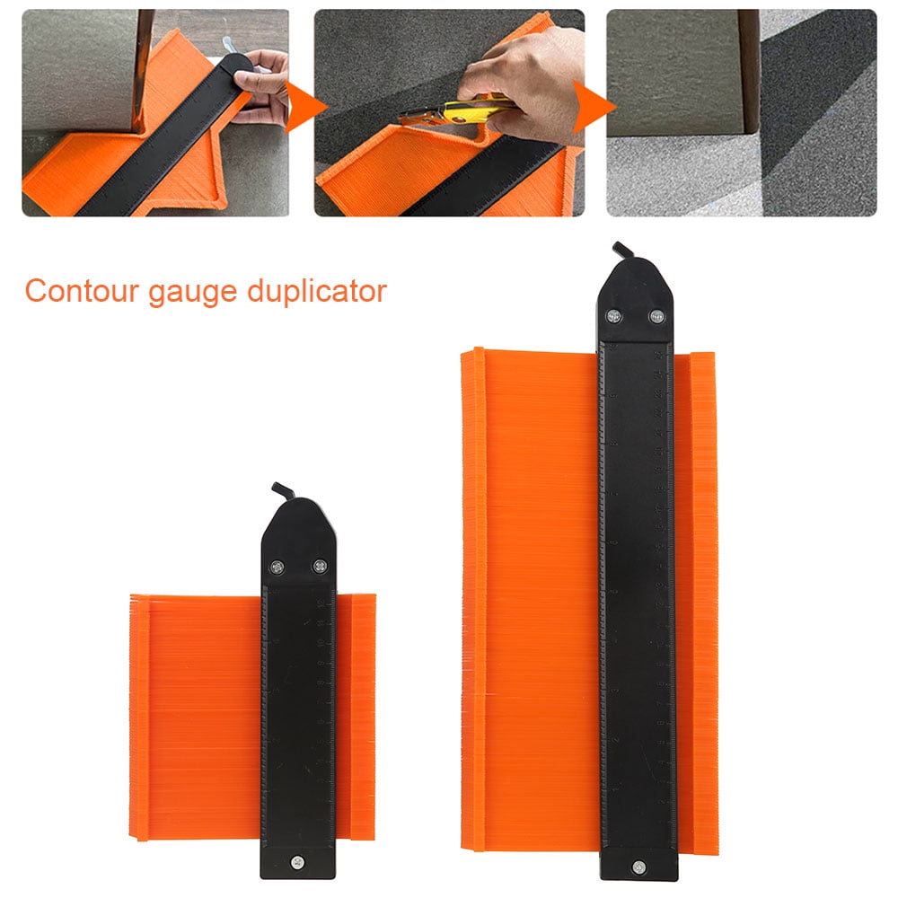 Details about   5"/10" Shape Contour Duplicator Profile Gauge Tiling Laminate Tiles Edge Tool 