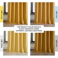 thumbnail image 3 of HPD Half Price Drapes Aztec Gold Heritage Plush Velvet Room Darkening Curtains for Bedroom & Living Room Curtains (1 Panel), Window Curtains 96 inches long, Rod Pocket Curtains,50W X 120L, 3 of 12