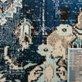 thumbnail image 3 of SAFAVIEH Monaco Toria Traditional Area Rug, Navy/Light Blue, 10' X 10' Round, 3 of 10