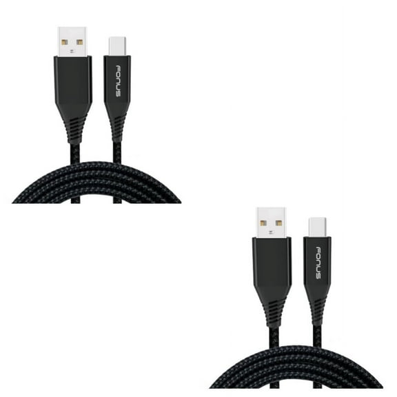 6ft USB-C Cable w 10ft USB-C Cable for Samsung Galaxy A73 5G,A53 5G,A33 5G,A13 5G,A03s Phones - Type-C Charger Cord Power Wire, Type-C Charger Cord Power Wire