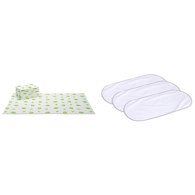 Cambiador Munchkin Arm & Hammer desechable, 10 unidades, color blanco/verde