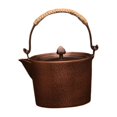 thumbnail image 3 of Tetera de cobre, hervidor de agua caliente, jarra de caldera de agua, tetera hecha a mano, práctica para el hogar, salón de té, Camping, café, agua B, 3 of 8