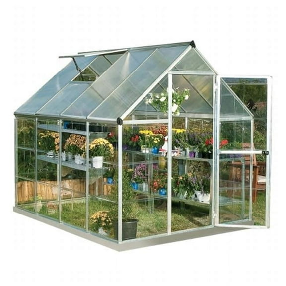 Garden Games Nature Hybrid 98.4” x 72.8” x 82.2” Greenhouse, Rust Resistant