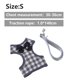 thumbnail image 2 of Arnés y correa para perros pequeños - Arnés antitirones con chaleco de nailon de malla suave para perros y gatos pequeños (gris), 2 of 5