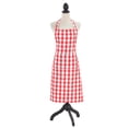 thumbnail image 1 of Saro Lifestyle 1029.R2436 Tablier en Coton 24 x 36 Po avec Motif Vichy&44; Rouge, 1 of 1