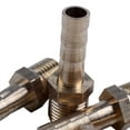 thumbnail image 1 of 4x Or 1/8BSP Filetage Mâle Laiton Tuyau Raccord de Raccord de Barbillon, 1 of 5