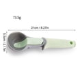 thumbnail image 3 of Kitchen Plastic Ice Handle Comfortable Heavy Duty Sturdy Premium Kitchen Tool For Cookie Dough Ice Sorbet, 3 of 6