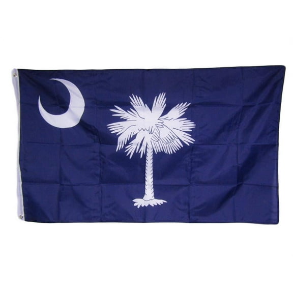 3x5 State of South Carolina SC PRINTED NYLON Flag 3'x5' Banner Brass Grommets