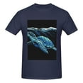 thumbnail image 4 of Bingfone Ocean Turtle Men'S Loose Fit Short-Sleeve Pocket T-Shirt, 4 of 7