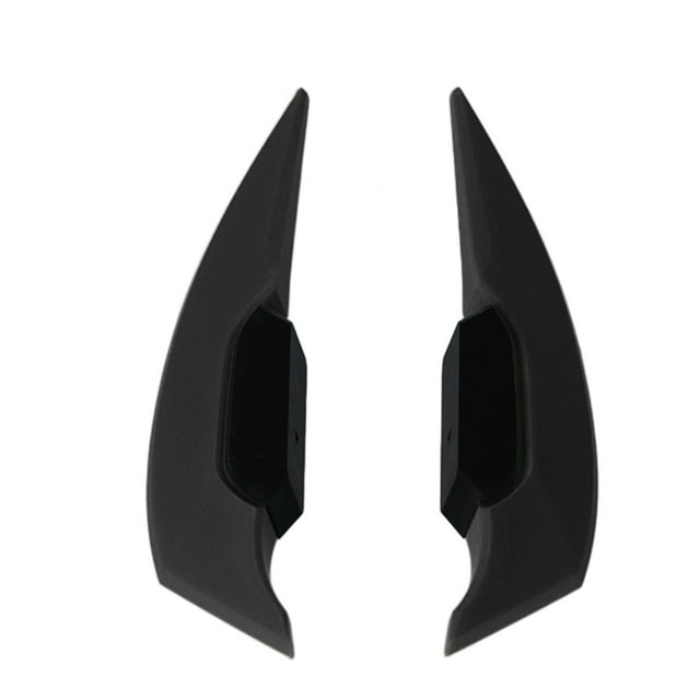Motorcycle Winglet Motorcycle Aerodynamic Wing Motorcycle Side Spoiler Winglet Air Deflector 1 Pair Motorcycle Side Winglet Aerodynamic Wing Spoiler Universal For Motorbike