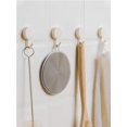 thumbnail image 1 of 10pcs Adhesive Wall Hooks, Key Hooks, Coat Hangers, Waterproof Utility Hanging Self Adhesive Towel Hook For Kitchen Bathroom Bedroom Entrance Door, 1 of 4