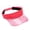 Pink, variant on Visor Cap for Women Wide Brim Sun Protection Hat Adjustable Visor Cap (Orange One Size)