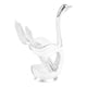 thumbnail image 5 of Soporte para cucharas de café Sincero Soporte de aleación en forma de cisne blanco pulido de espejo, 5 of 10