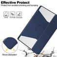 thumbnail image 5 of Case for Lenovo Tab M11/Xiaoxin Pad 11 2024 PU+Acrylic Stand Cover with Bluetooth Keyboard Multicolor, 5 of 5