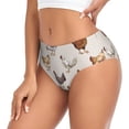 thumbnail image 2 of Fotbe Various Chicken Calzones Estampados para Mujer – Ropa Interior de Algodón, Cómoda, Suave y Elástica-Medium, 2 of 6