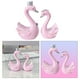 thumbnail image 3 of 2 Uds., Estatua de Cisne en Miniatura de Resina 3D, Estatuilla de piezaza, Escultura de Animal Pintada , Hogar, , Jardín, Escritorio, Pastel, Rosa BLESIY Estatua decorativa de figuras, 3 of 7