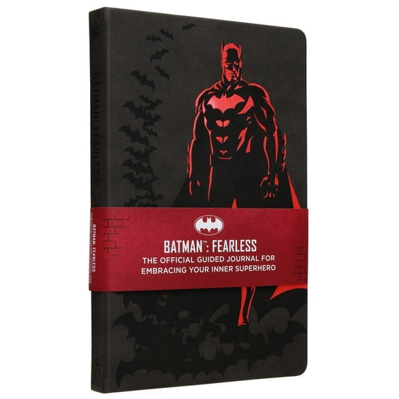 Batman: Fearless: The Official Guided Journal for Embracing Your Inner Superhero, (Hardcover)
