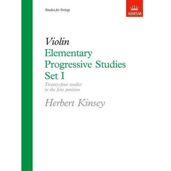 Elementary Progressive Studies, Set I for Violin