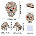 thumbnail image 3 of Mom's Best Letreros de Halloween para asomarse a la cerca del jardín, 3 of 9