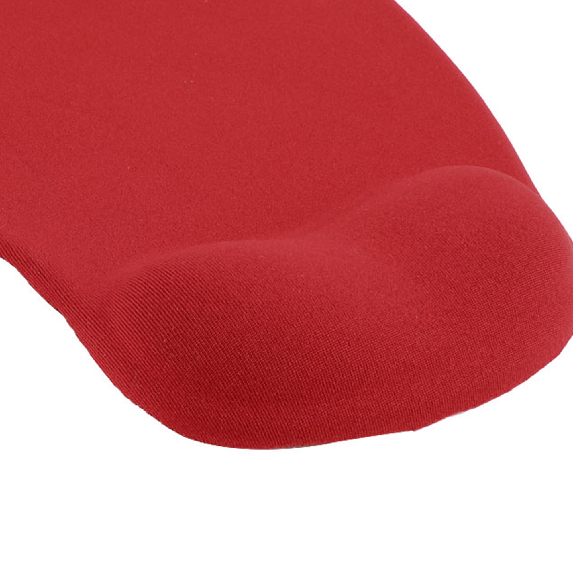 Unique Bargains Silicone Home Desktop Anti-slip Wrist Rest Support Mouse Pad Mat Red
