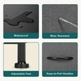thumbnail image 5 of CONCETTA 6 Fabric Drawers, Dresser for Bedroom Chest of Dresser TV Stand for Living Room, Nightstand for Bed, Gray, 5 of 8