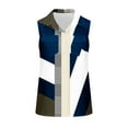 thumbnail image 3 of XIAfhje Summer Tops For Women 2024 Tank Tops Sleeveless Blouse Casual Loose Button Down Shirts Tops Solid Color/Printed Shirt Tank Blouse Tops, 3 of 4