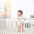thumbnail image 4 of Sweet Jojo Designs Cheetah Ivory Beige Taupe Gold Tan Off White Satin Fitted Crib Sheet, 4 of 6