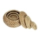 thumbnail image 5 of Cesta de almacenamiento de escritorio, cesta de mimbre con tapa, contenedor de almacenamiento de joyas, cestas tejidas de marinas para estante,, 5 of 9