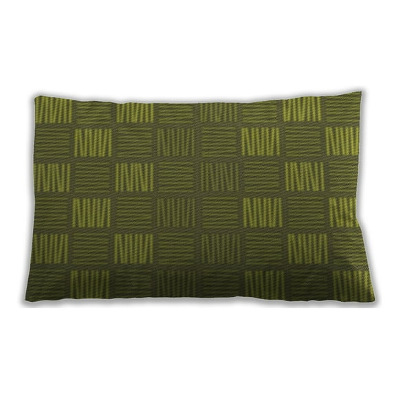 Ahgly Company Indoor Rectangular Patterned Lumbar Throw Pillow, 13 inch by 19 inch