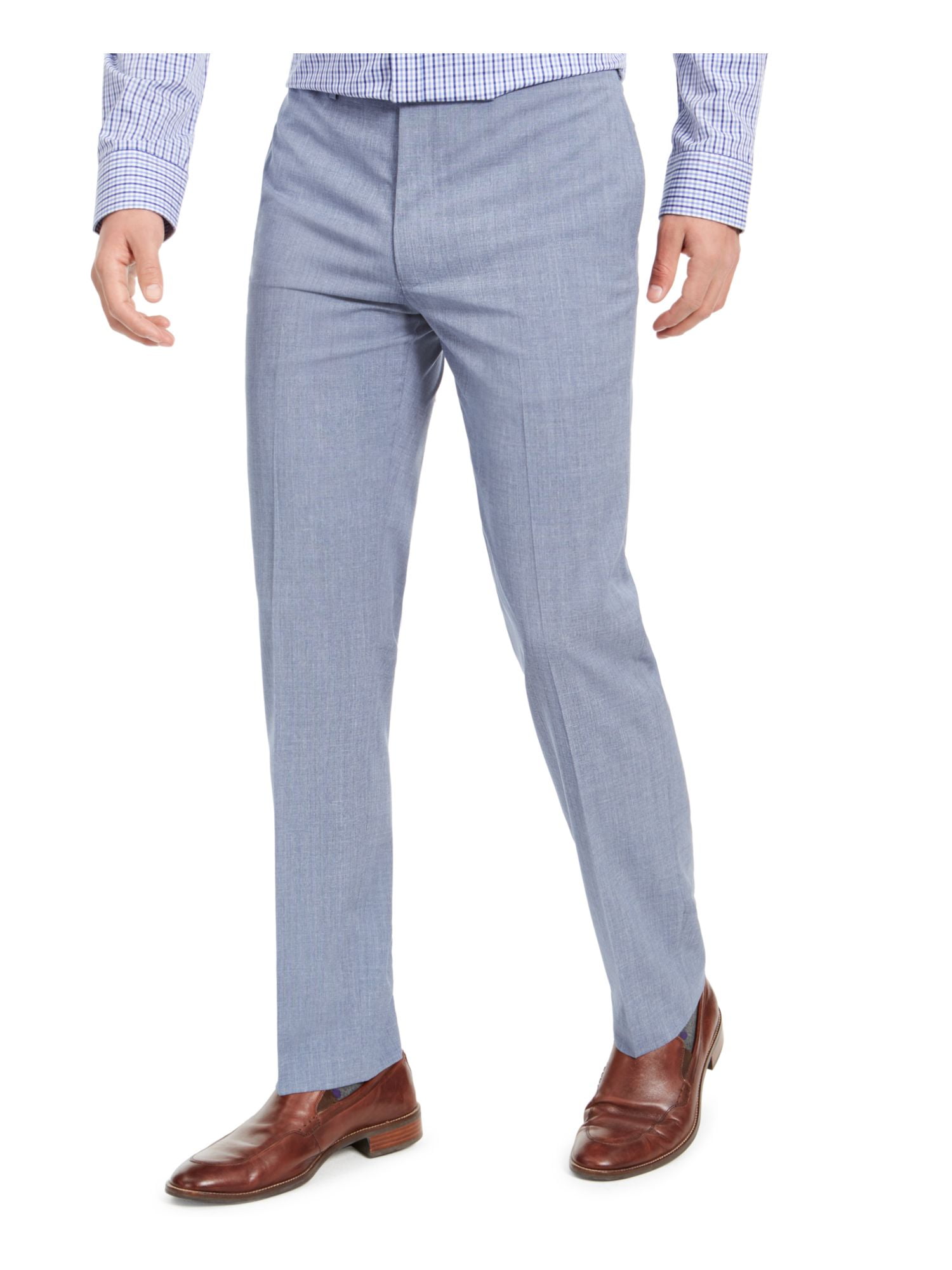 aantal BES Bezwaar CALVIN KLEIN Mens Blue Lightweight Wrinkle Free Pants 36 X 32 - Walmart.com