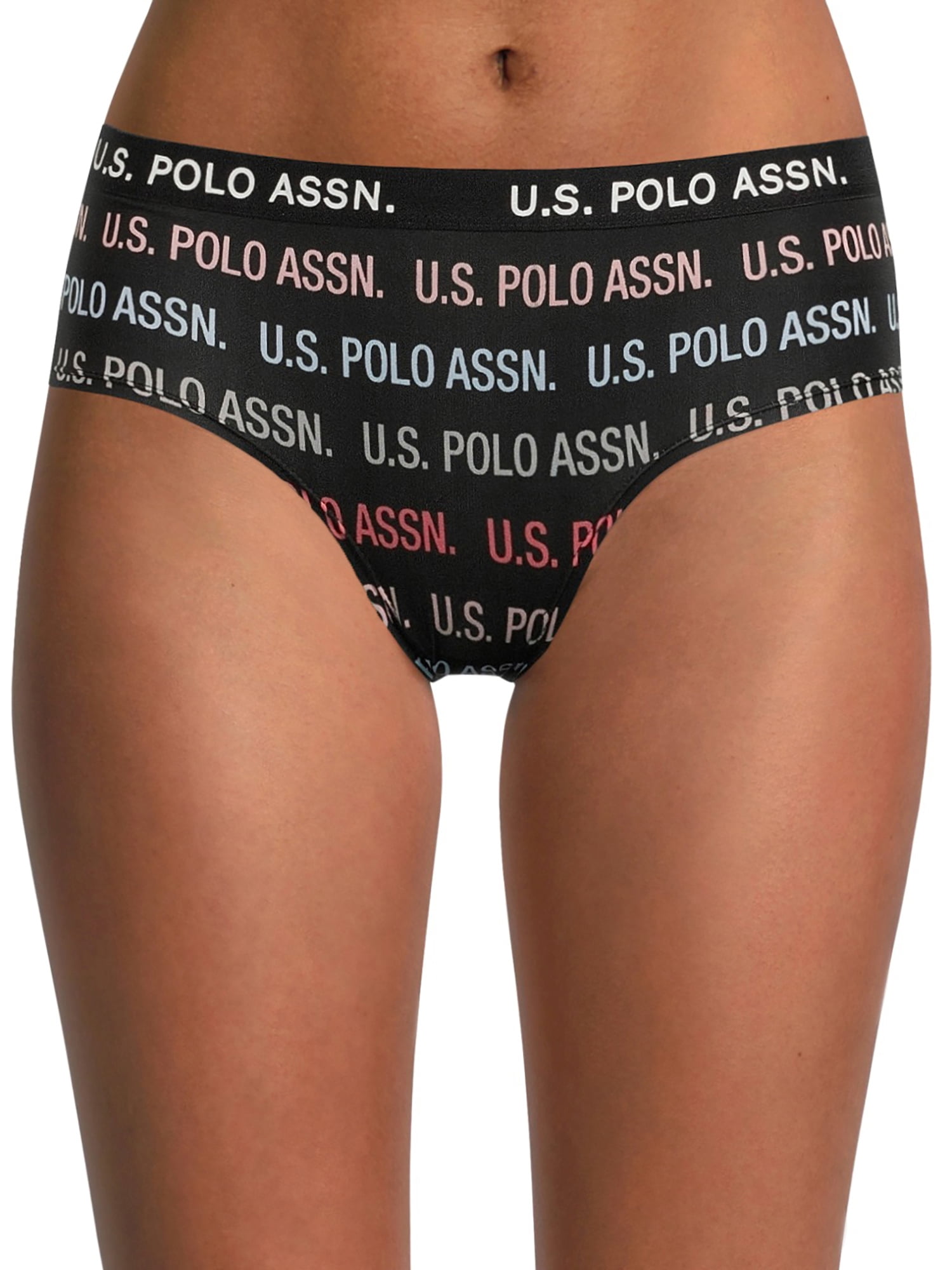 U.S. Polo Assn. Women's Microfiber Hipster Panties, 3 Pack