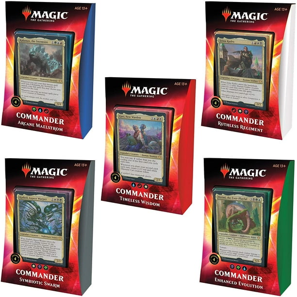 Magic The Gathering Ikoria Lair of Behemoths Commander Decks All 5