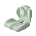 thumbnail image 4 of TISHITA Seat Cushion Breathable Backrest Chair Pad for Office Chair Office Car Seats Green, 4 of 8