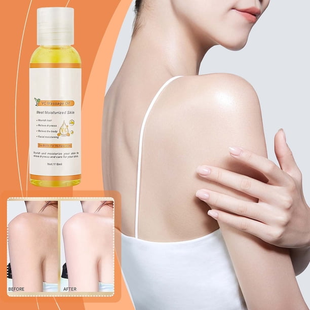 Fiudx Aceite de Masaje Corporal, Solución Hidratante para El Cuidado de La Piel, Aceite Nutritivo E Hidratante, Aceite Relajante para Aliviar La Tensión, Hidratación Diaria de La Piel, Apto para Todo