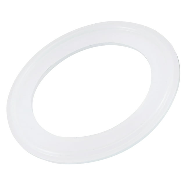 Junta de anillo O de caucho de silicona Uxcell para abrazadera de 2.25 pulgadas blanca