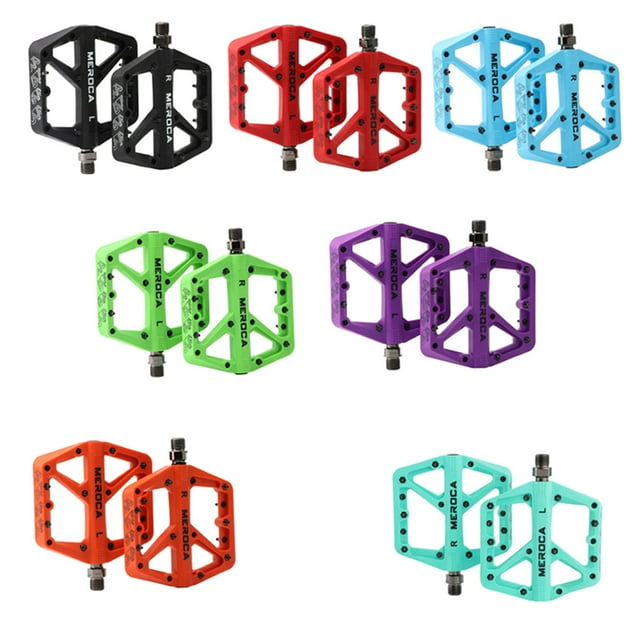 Bike Pedals Parts Accessory Modified Component material; which has Professional Anti-skid Cycling Pedal Replacement Bicycles Components Red