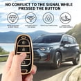 thumbnail image 5 of Key Fob Cover Compatible with Hyundai Sonata Santa Fe Tucson 2024-2021 Keychain Case Holder Protector,A:black, 5 of 6