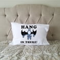 thumbnail image 2 of Hang in There Bat Funny Humor Novelty Bedding Pillowcase, 2 of 4