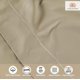 thumbnail image 5 of Casa Platino Sábanas Tamaño Matrimonial: 1000 Hilos, 100% Egyptian Cotton, Lujoso Acabado de Satén de Hotel para Todas las Noches, Fácil Cuidado, Bolsillo Profundo de 15” – Lino, 5 of 7