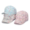 thumbnail image 5 of PEASKJP Toddler Ballcap Kids Distresed-Washed Baseball Hat Infant Toddler Baby Boy Girl Hats Distresed,Size 2-6 Years, 5 of 6