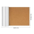 thumbnail image 2 of HOOWIFFY Self-Adhesive Cork Roll 200x8x0.08 Inch for Home, Office, Crafts, Bulletin Boards, Wall Decoration and Projects, 2 of 7