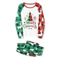 Qiylii Christmas Family Pajamas Matching Set Parentchild Christmas