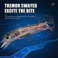 thumbnail image 5 of HENGJIA Fishing Lures, Jerkbait for Bass Fishing Minnow Lure Set Fishing Plugs Hard Baits Swimbaits Topwater Lures for Trout Bass Perch Fishing,16pcs, 5 of 16