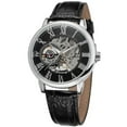 thumbnail image 7 of FORSINING Mens Skeleton Automatic Mechanical Watch Black Leather Strap Analog Gift Luxury, 7 of 7