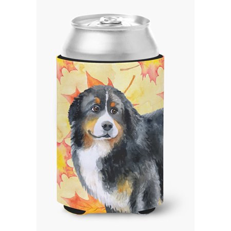 Bernese Mountain Dog Fall Can or Bottle Hugger