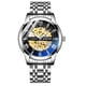 thumbnail image 1 of Reloj de moda para hombre Reloj mecánico automático de moda Reloj hueco Reloj de hombre de comercio electrónico resistente al agua, 1 of 6
