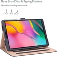 thumbnail image 3 of ELEHOLD for Kindle 7 inch Universal 2024 Released Paperwhite12th/Colorsoft Signature/Signature Case,Premium Embossed PU Leather Folio Cover with Card Holder Anti-Slip Multi-Angle Stand Case,Pink, 3 of 7
