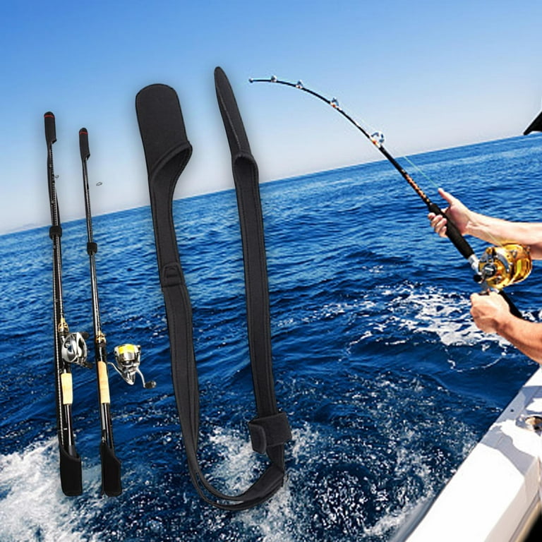 Foldable Fishing Rod Shoulder Bag Sea Fishing Pole Carrier Tackle
