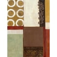 thumbnail image 2 of Green-Aldridge, W. 12x14 White Modern Wood Framed Museum Art Print Titled - Spa Circles I, 2 of 4
